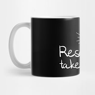 'Research Takes Brains' Autism Awareness Shirt Mug